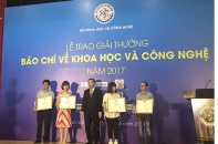 18 tác phẩm báo chí đạt Giải thưởng Báo chí về KH&CN năm 2017