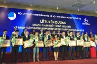 Vinh danh 10 Doanh nhân trẻ Thăng Long và 30 Doanh nhân Thủ đô tiêu biểu 2018