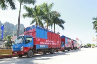 Tân Á Đại Thành trao tặng 60 bồn nước nhựa tới đồng bào Quảng Ninh