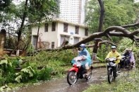 Hà Nội yêu cầu trực 24h/24h, theo dõi chặt chẽ diễn biến cơn bão số 7