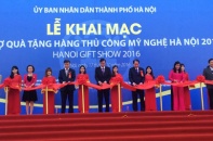 Hanoi Gift Show 2016: Đưa hàng thủ công mỹ nghệ Việt Nam ra thị trường thế giới