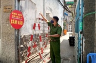 Toàn bộ công an phường Đông Ngạc phải cách ly vì liên quan đến ca bệnh ở Mê Linh