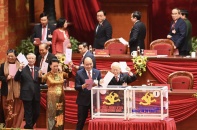 Hôm nay, Trung ương bầu Bộ Chính trị, Ban Bí thư, Tổng Bí thư