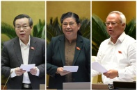 Trình Quốc hội miễn nhiệm 3 trong 4 Phó chủ tịch Quốc hội 