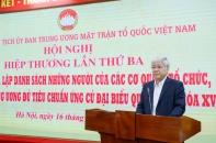 75 người tự ứng cử Đại biểu Quốc hội khoá XV