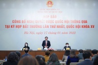 Công bố nghị quyết về gói hỗ trợ 350.000 tỷ đồng