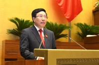 Chiều nay, Phó thủ tướng Phạm Bình Minh trả lời chất vấn 