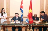 Việt Nam - Cuba thiết lập cơ chế hợp tác liên nghị viện   