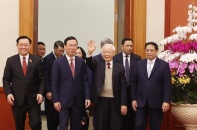 Tổng Bí thư Nguyễn Phú Trọng: Đẩy mạnh sản xuất, kinh doanh, chăm lo đời sống nhân dân