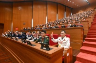 Thông qua Báo cáo thẩm tra tư cách đại biểu Đại hội XIV của Đảng