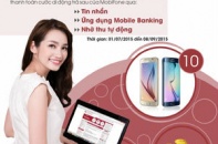 Thanh toán trực tuyến, nhận quà Galaxy S6 edge từ MobiFone