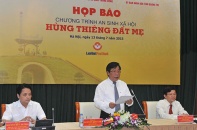 Tổ chức truyền hình trực tiếp “Hùng thiêng đất mẹ”