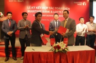 Maritime Bank bắt tay với Lotte Mart