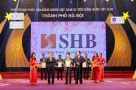 SHB lọt Top 10 chương trình bình chọn "Hàng Việt Nam được người tiêu dùng yêu thích"