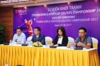 Chính thức khởi động Giải TPBank World Amateur Golfers Championship 2017 