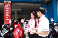 Cho vay mua xe máy tăng 60% nửa đầu năm 2017