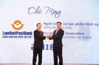 LienVietPostBank nhận cú đúp giải thưởng  