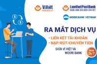 LienVietPostBank hợp tác cùng Woori Bank Việt Nam cung cấp nhiều dịch vụ trên Ví Việt