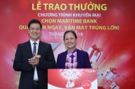 Một khách hàng của Maritime Bank trúng 666 triệu đồng   