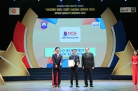 NCB lọt Top 10 Thương hiệu Vàng ASEAN 2019
