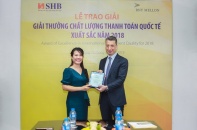SHB được vinh danh chất lượng thanh toán quốc tế xuất sắc 9 năm liên tiếp 