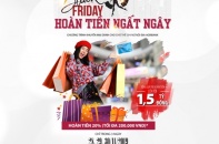 Agribank tặng 1,5 tỷ đồng cho khách quẹt thẻ dịp Black Friday
