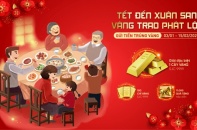NCB triển khai chương trình khuyến mãi “Tết đến Xuân sang - Vàng trao phát lộc”