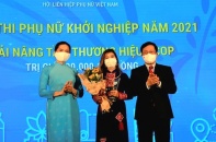 Vinh danh 24 dự án khởi nghiệp của phụ nữ