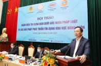 Phó Thống đốc: Cho vay tiêu dùng được NHNN khuyến khích phát triển