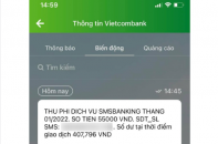 Cước phí tin nhắn ngân hàng cao đột ngột: Nhà băng đổ tại nhà mạng