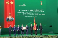  Vietcombank nhận danh hiệu Anh hùng Lao động dịp 60 năm thành lập, phấn đấu niêm yết tại thị trường quốc tế