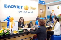 BAOVIET Bank: Lãi thuần dịch vụ tăng, nợ xấu giảm mạnh