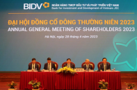 ĐHĐCĐ BIDV: Lợi nhuận quý I/2023 tăng 58%, không bỏ rơi doanh nghiệp bất động sản