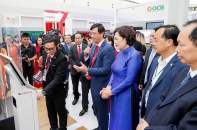 Agribank phô diễn công nghệ sắp triển khai trên 2.200 phòng giao dịch tại Triển lãm thành tựu đất nước 80 năm