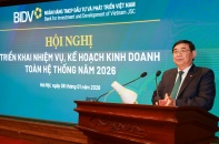 Tổng tài sản BIDV đã vượt 3,25 triệu tỷ đồng, đạt 36.000 tỷ đồng lợi nhuận năm 2025