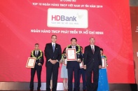 HDBank lọt Top 6 ngân hàng tư nhân uy tín nhất năm 2019  