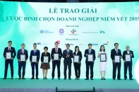 Trao giải Cuộc bình chọn Doanh nghiệp niêm yết năm 2019