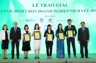 6 doanh nghiệp đạt giải hạng mục báo cáo phát triển bền vững năm 2019