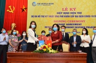 WB viện trợ không hoàn lại trị giá 6,2 triệu USD cho Việt Nam chống dịch Covid-19