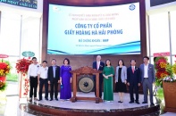 18 triệu cổ phiếu Công ty Giấy Hoàng Hà Hải Phòng niêm yết trên HoSE