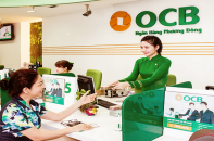 OCB khóa room ngoại ở mức 22%
