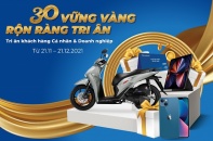 Sacombank tri ân khách hàng nhân dịp 30 năm thành lập 