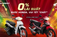 Sắm Honda mới đón Xuân với lãi suất 0%