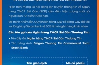 Sacombank khẳng định khác với SCB