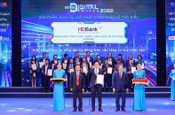 Đẩy mạnh chuyển đổi số, HDBank đạt giải thưởng Chuyển đổi số Việt Nam 2022