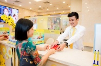 Săn lì xì đầu năm khi giao dịch qua ngân hàng