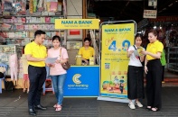 Ngân hàng đồng hành cùng tiểu thương thúc đẩy thanh toán không tiền mặt