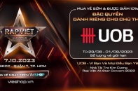 Chủ thẻ UOB tại Việt Nam được hưởng đặc quyền mua vé sớm Rap Việt All-Star Concert 2023