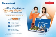 Nhiều ưu đãi lớn khi tham gia bảo hiểm nhân thọ tại Sacombank