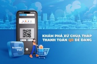 Sacombank kết nối thanh toán bằng mã QR xuyên biên giới tại Campuchia